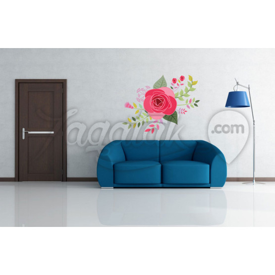 Colorful Right Floral