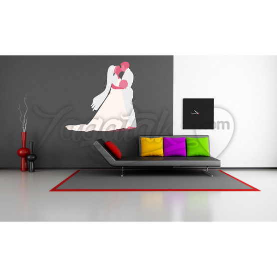 Wedding Couples Kissing